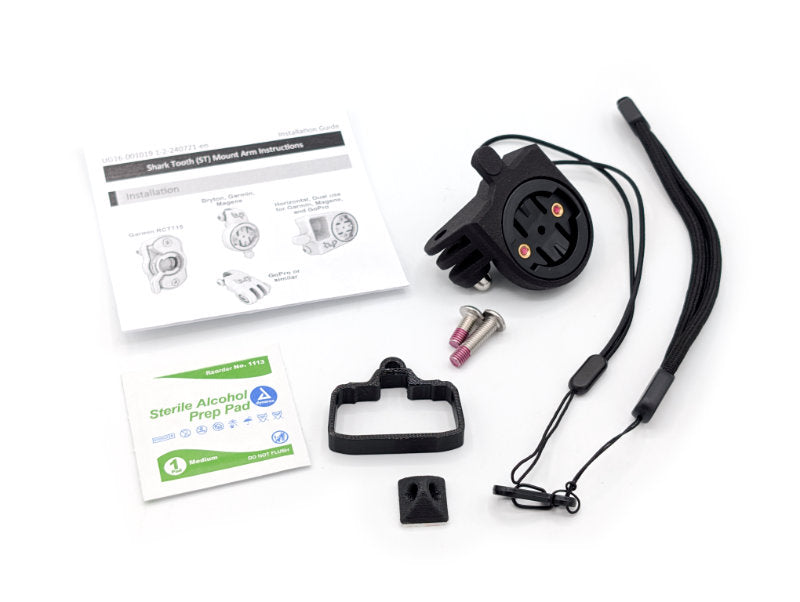 Horizontal Dual Mount Arm Kits for Garmin and Magene (ST)