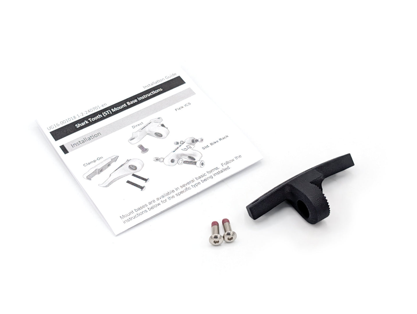 Horizontal Dual Mount Kit for Prologo and Garmin, Magene, and GoPro (ST)