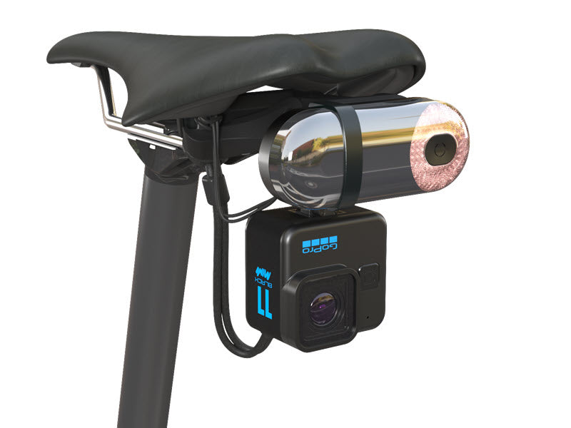 Anatra Universal Horizontal Dual Mount Kit for Garmin, Magene, and GoPro (ST)