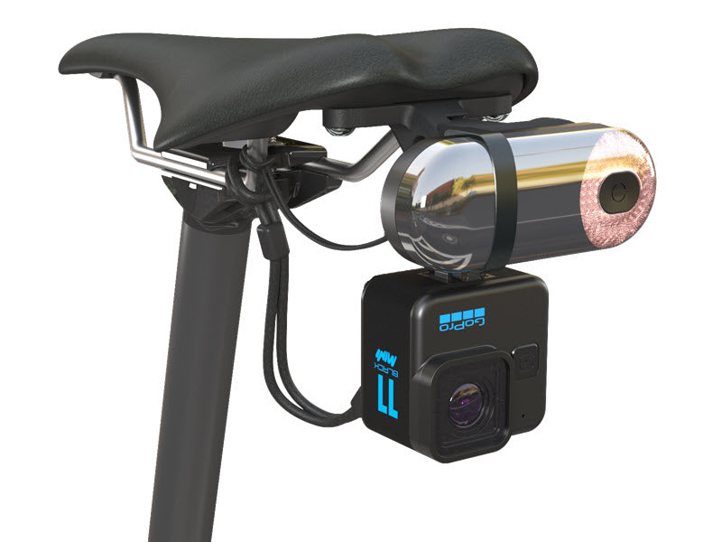 Horizontal Dual Mount Kit for Selle Italia and Garmin, Magene, and GoPro (ST)