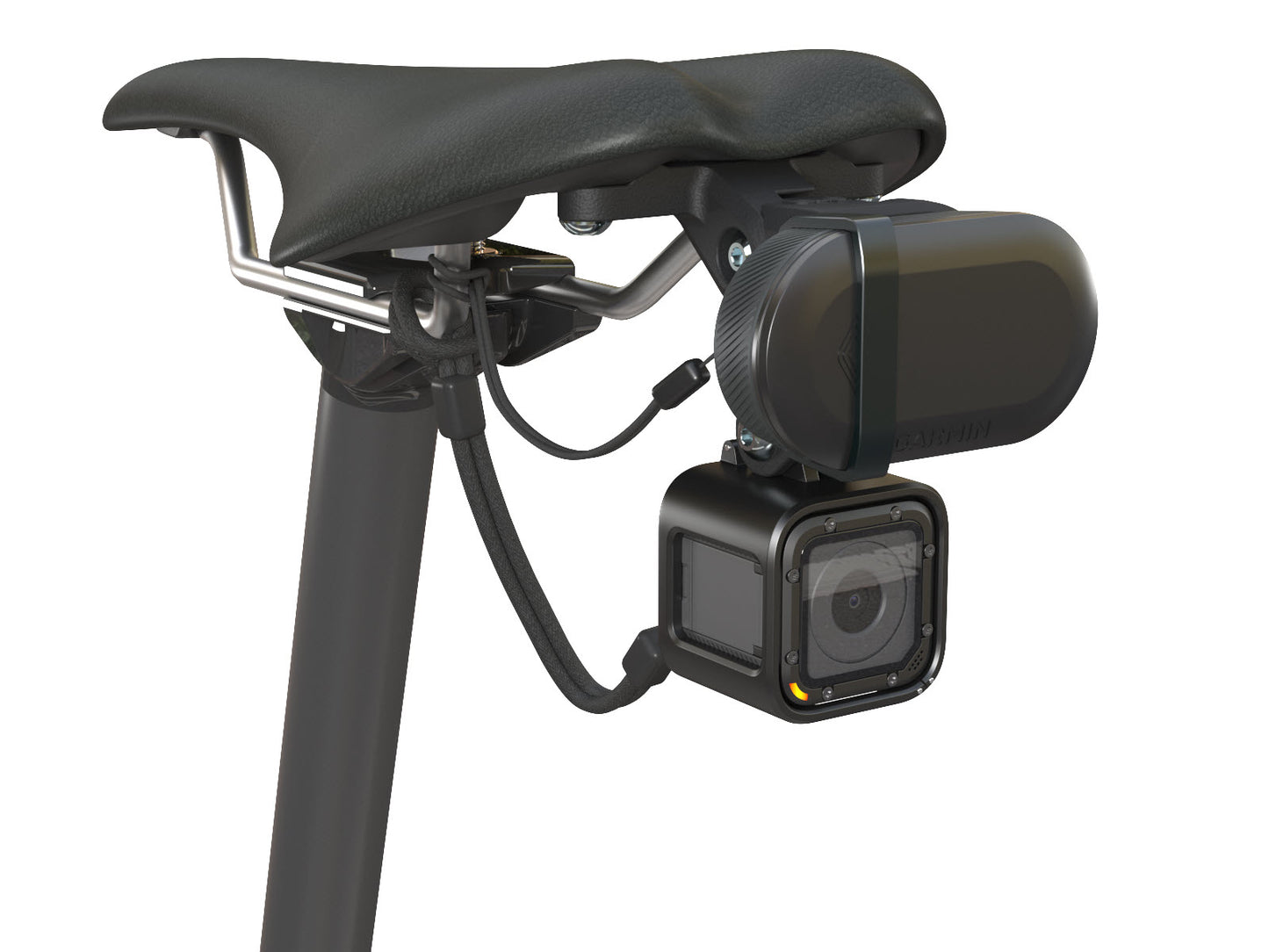 Horizontal Dual Mount Kit for Specialized SWAT and Garmin, Magene, and GoPro (ST)