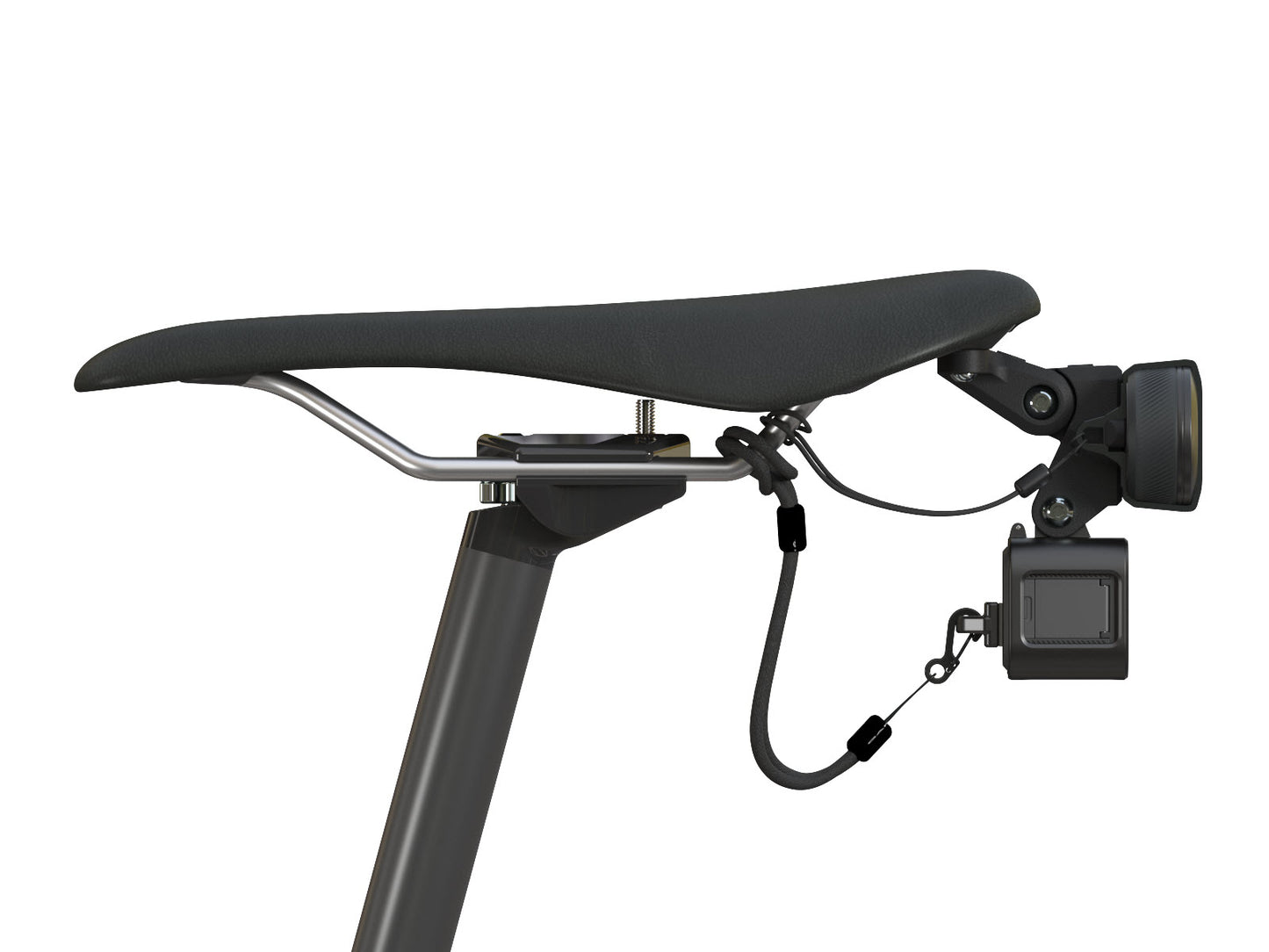 Horizontal Dual Mount Kit for Trek Bontrager Blendr and Garmin, Magene, and GoPro (ST)
