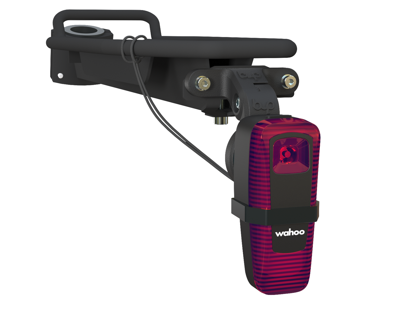 Horizontal mount kit with Garmin RTL-515 and GoPro camera