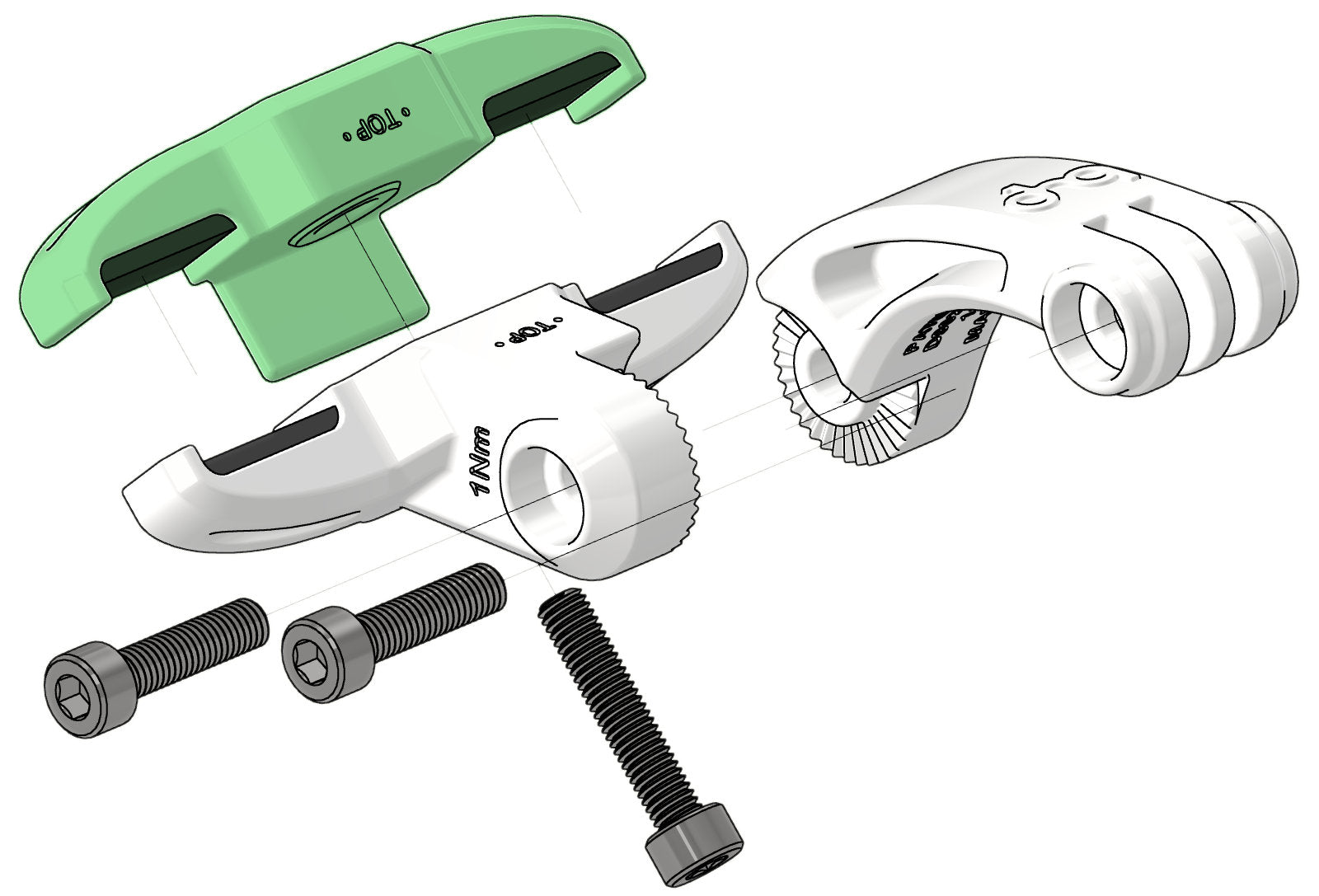 Anatra Gen 4 or Gen 5 for Garmin or GoPro Clamp