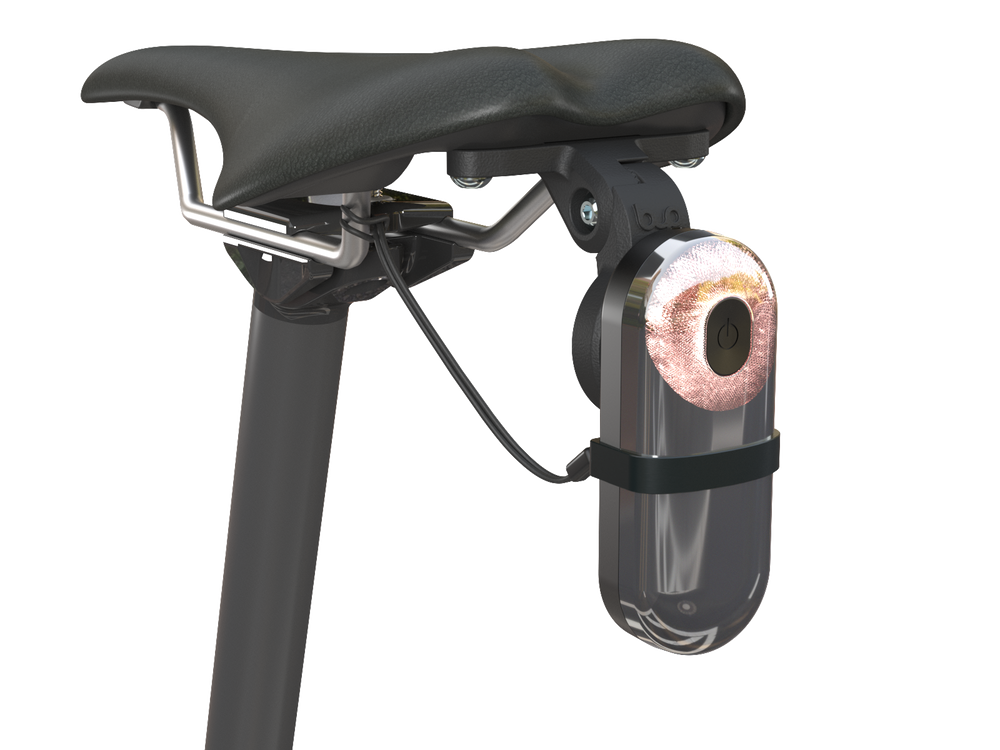 Support De Selle Pour Garmin Varia Et Selle Italia - Noir, étanche - Fabriqué En Allemagne