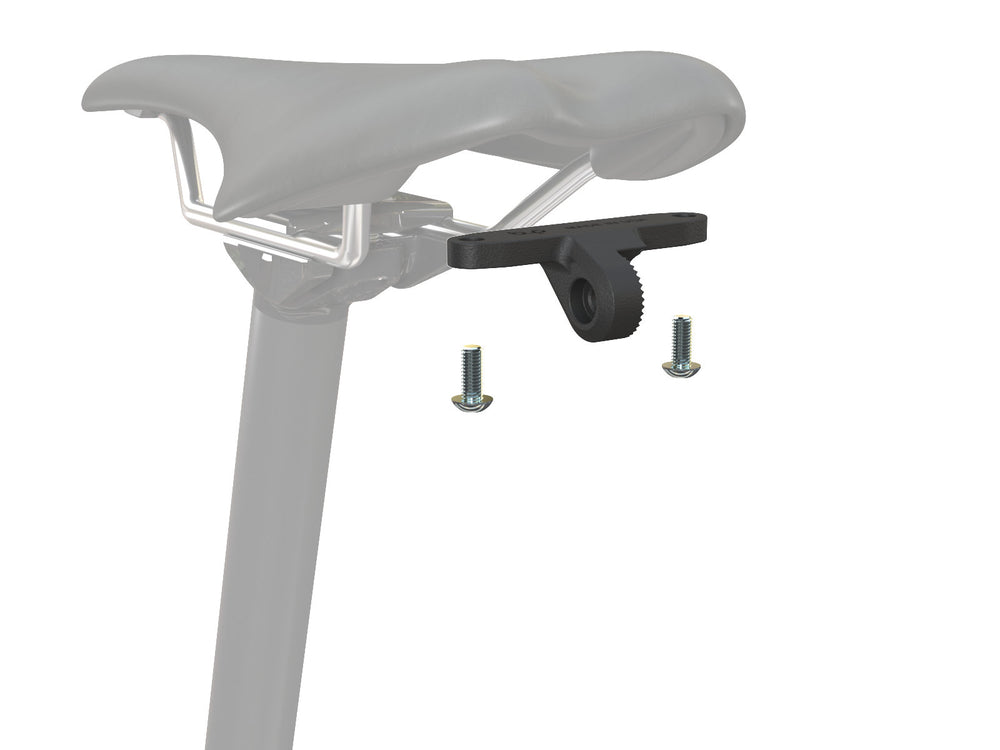 3D Printed Saddle Mount For Garmin Varia Radar - Fits Specialized SWAT & Selle Italia Saddles