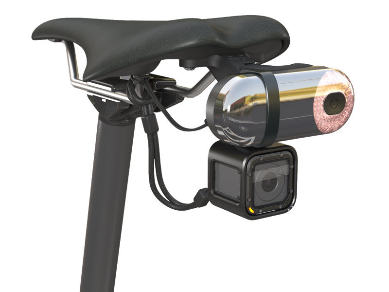 Horizontal Dual Mount Kit for Trek Bontrager Blendr and Garmin Magene and GoPro ST